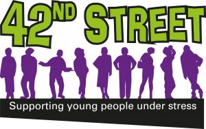 42nd street logo - Supporting young people under stress